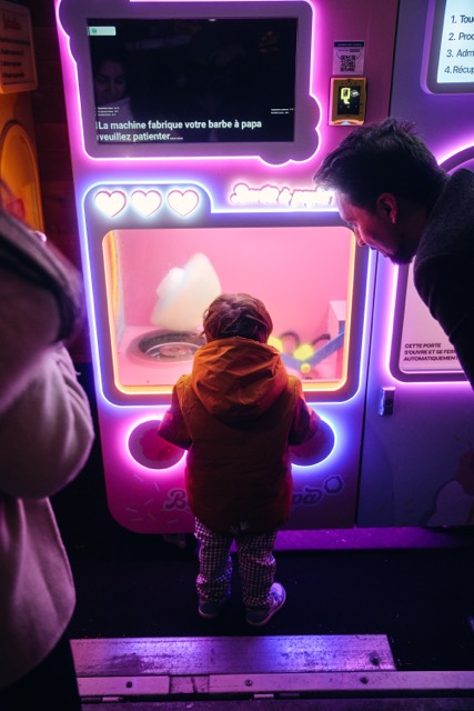 location machine événementielle barbe à papa automatique